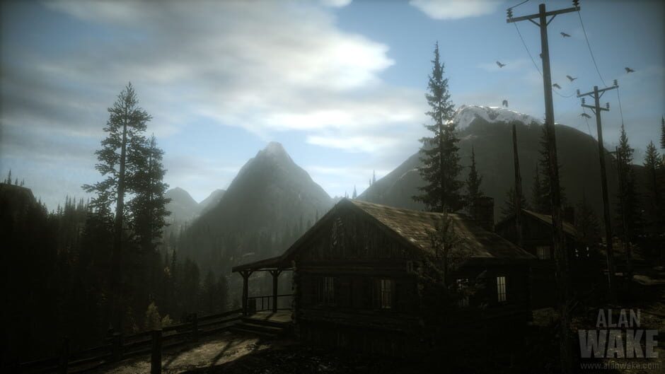 Screenshot from Alan Wake