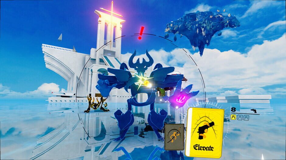 Screenshot from Neon White