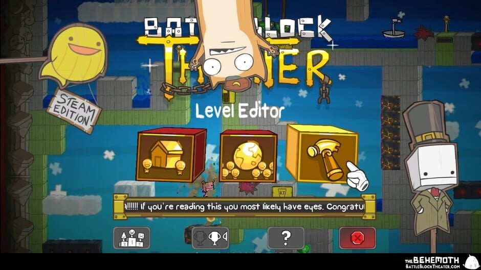 Screenshot from BattleBlock Theater
