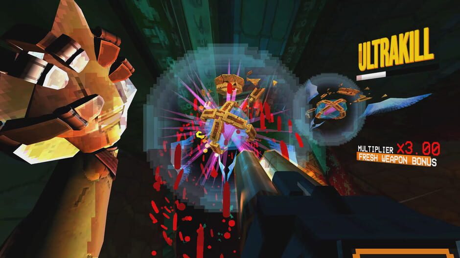 Screenshot from Ultrakill