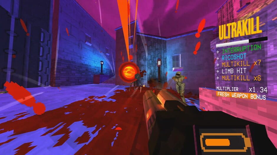 Screenshot from Ultrakill