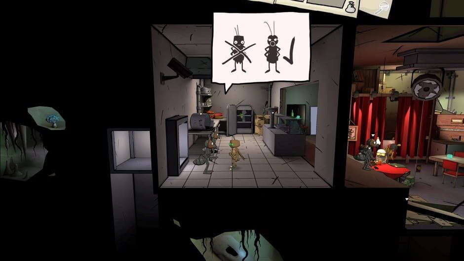Screenshot from Journey of a Roach