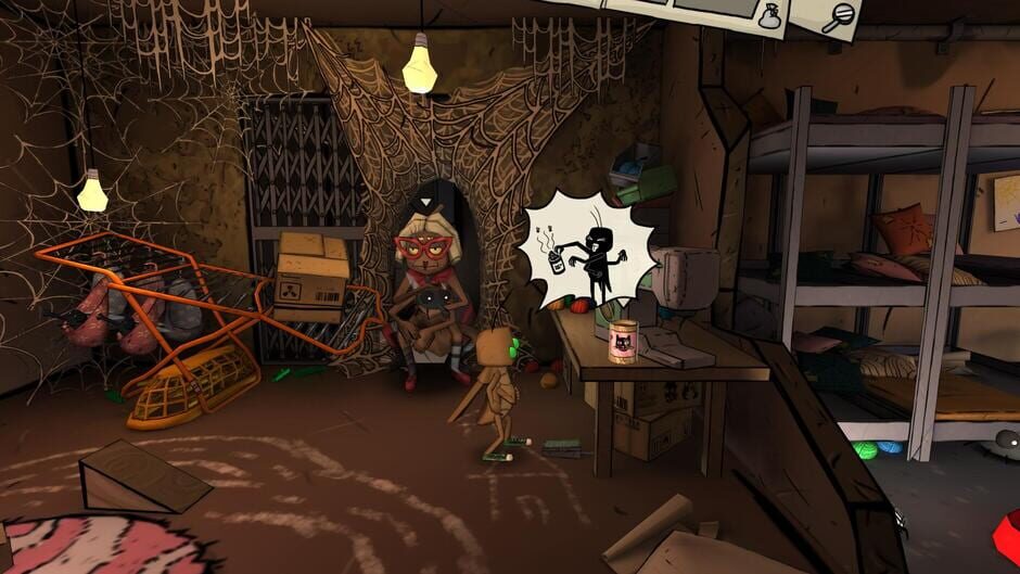 Screenshot from Journey of a Roach