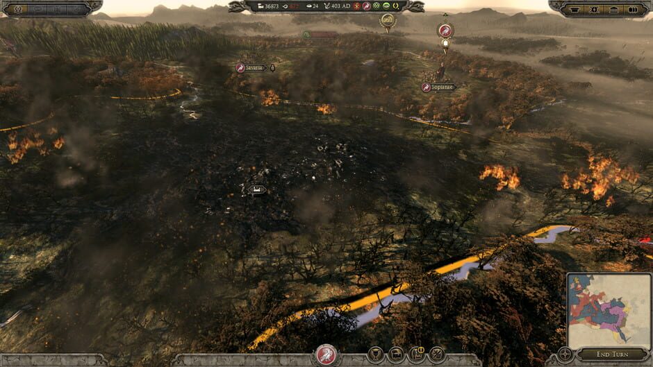 Screenshot from Total War: Attila