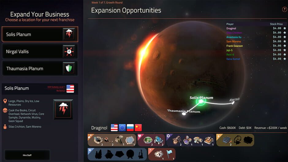 Screenshot from Offworld Trading Company