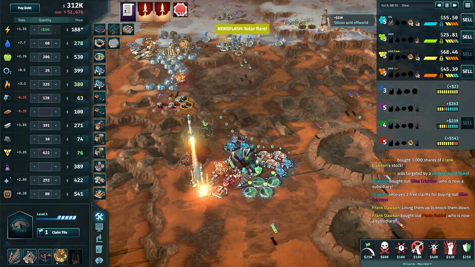 Screenshot from Offworld Trading Company