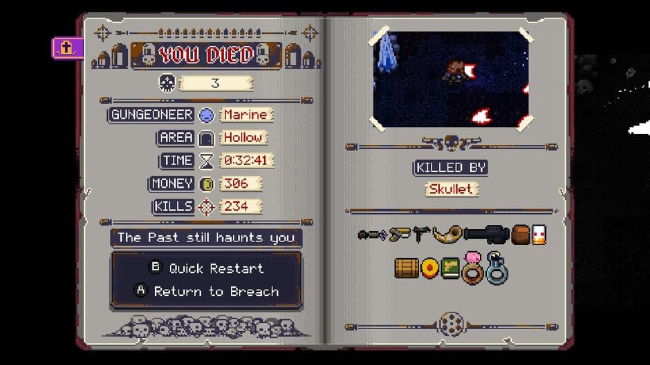 Screenshot from Enter the Gungeon