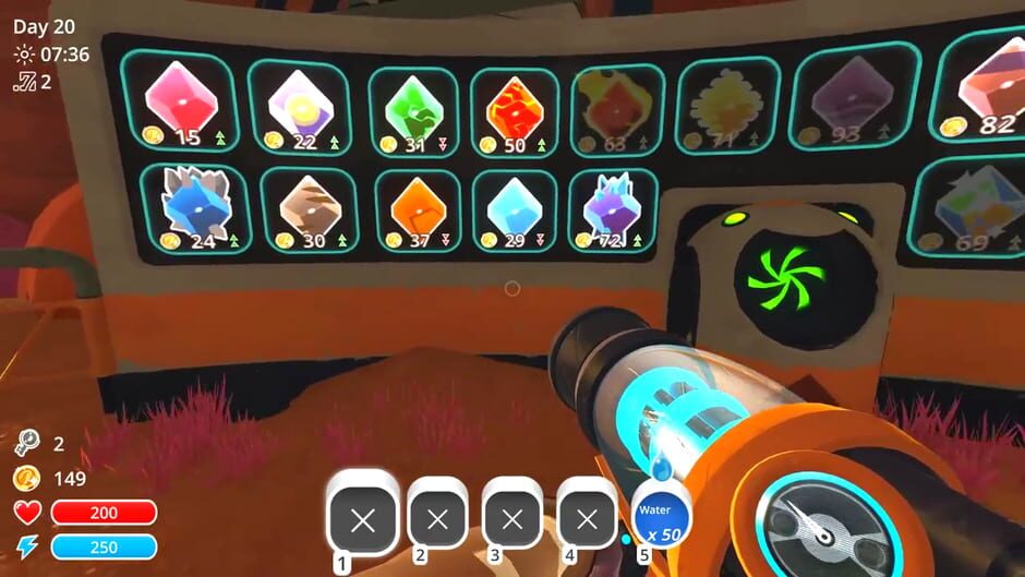 Screenshot from Slime Rancher
