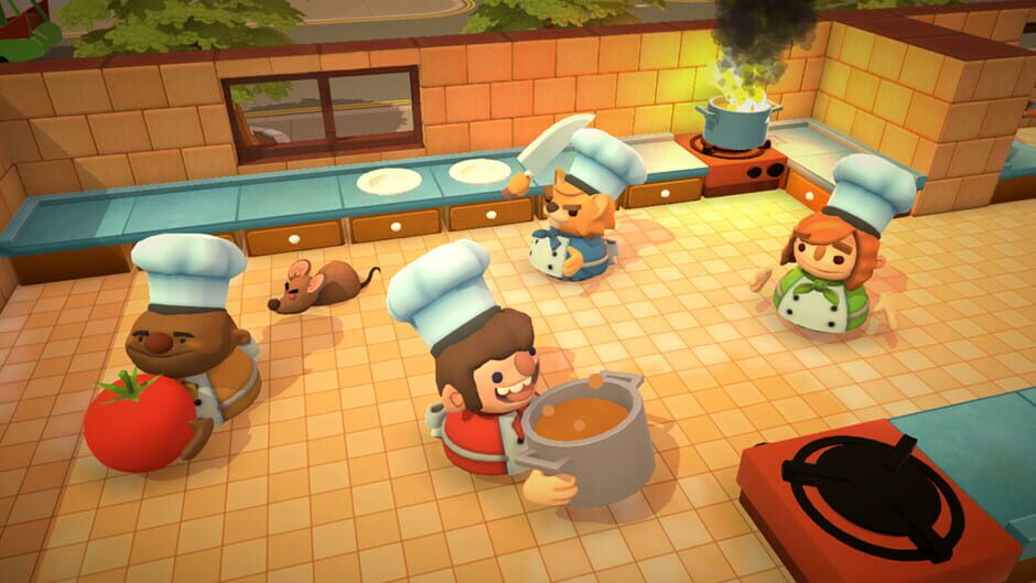Screenshot from Overcooked!