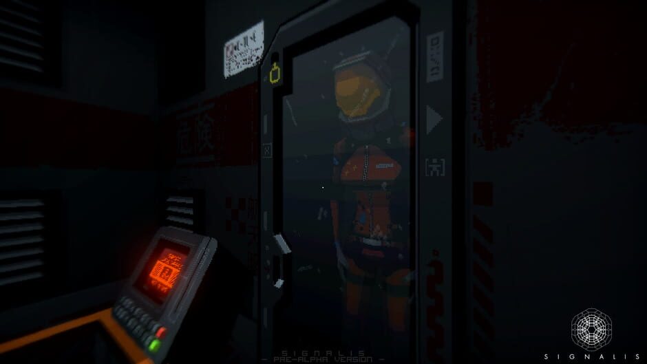 Screenshot from Signalis