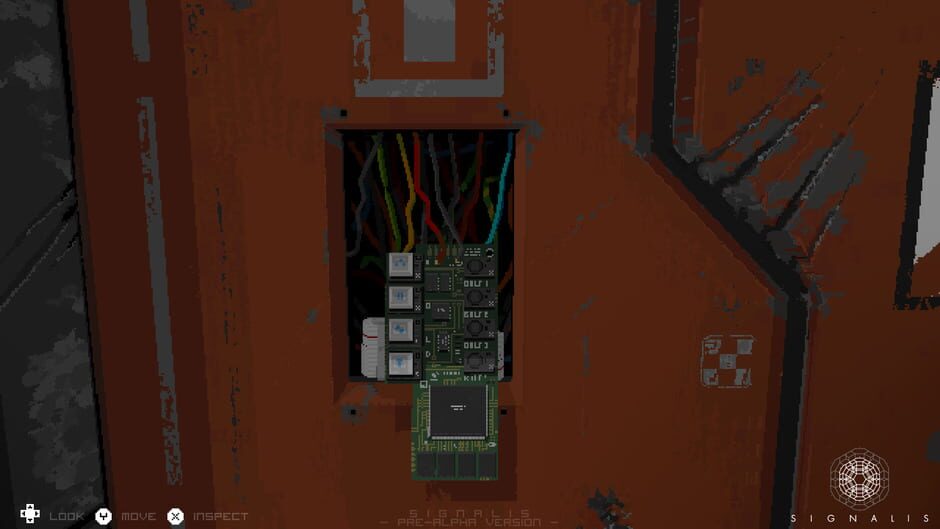 Screenshot from Signalis