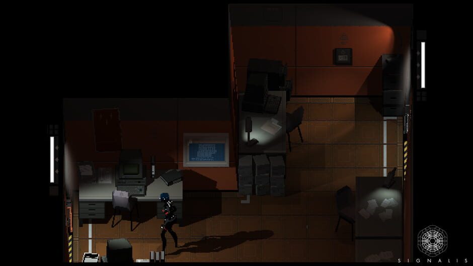 Screenshot from Signalis