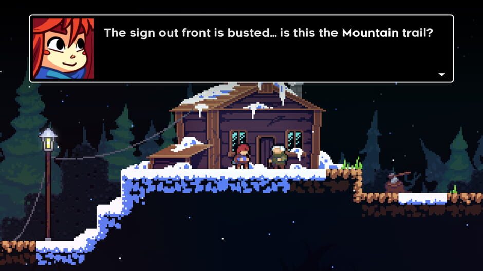 Screenshot from Celeste