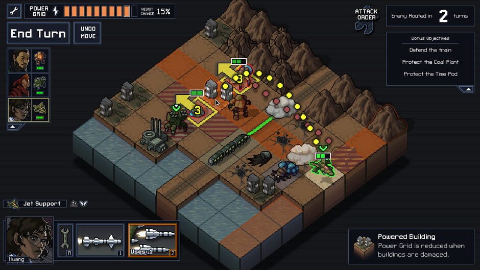 Screenshot from Into the Breach