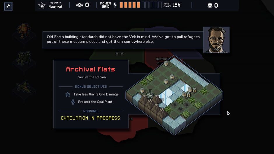 Screenshot from Into the Breach