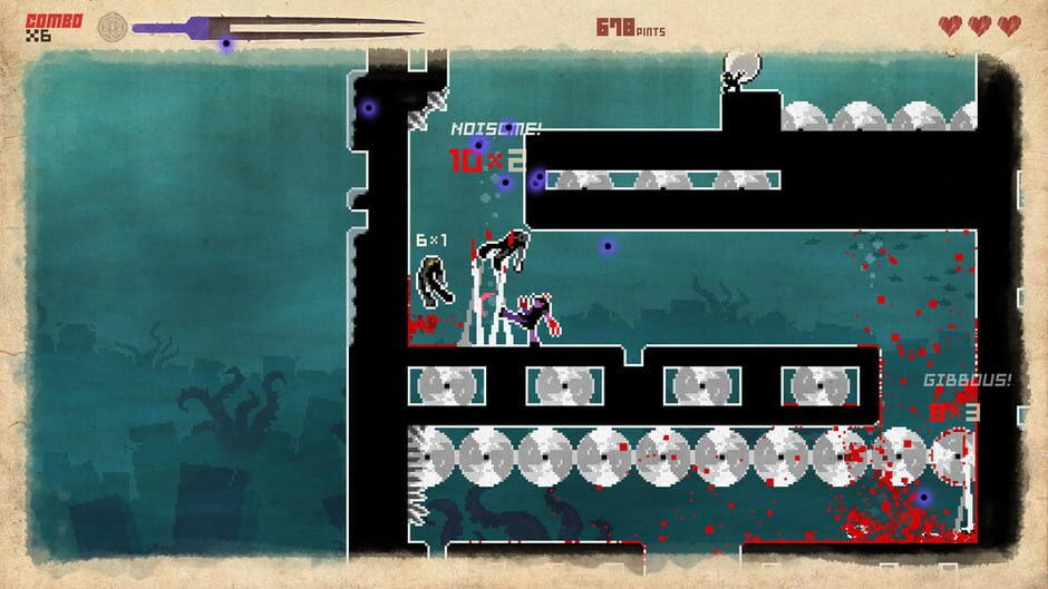 Screenshot from They Bleed Pixels