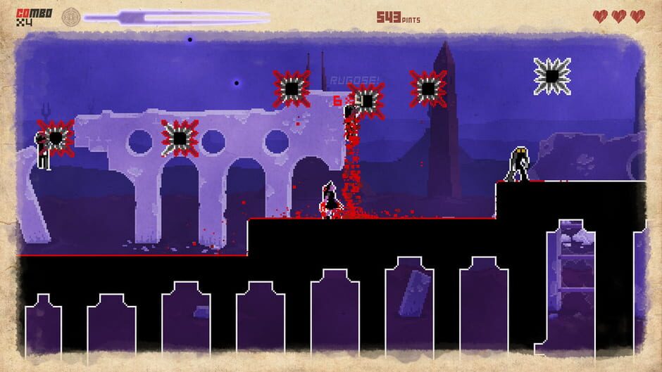 Screenshot from They Bleed Pixels