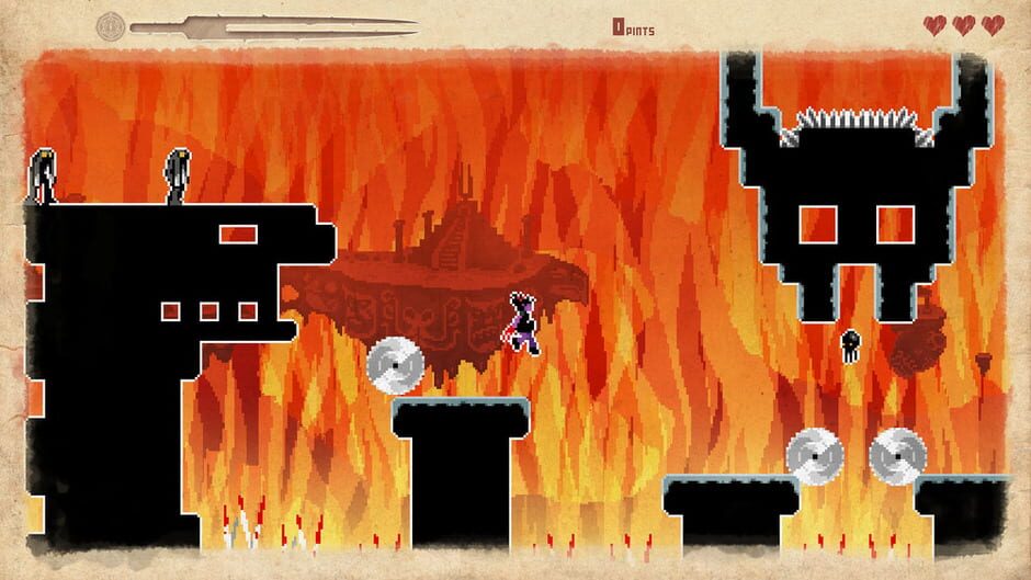 Screenshot from They Bleed Pixels