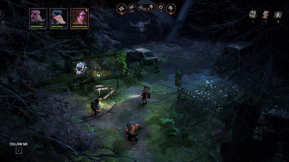 Screenshot from Mutant Year Zero: Road to Eden