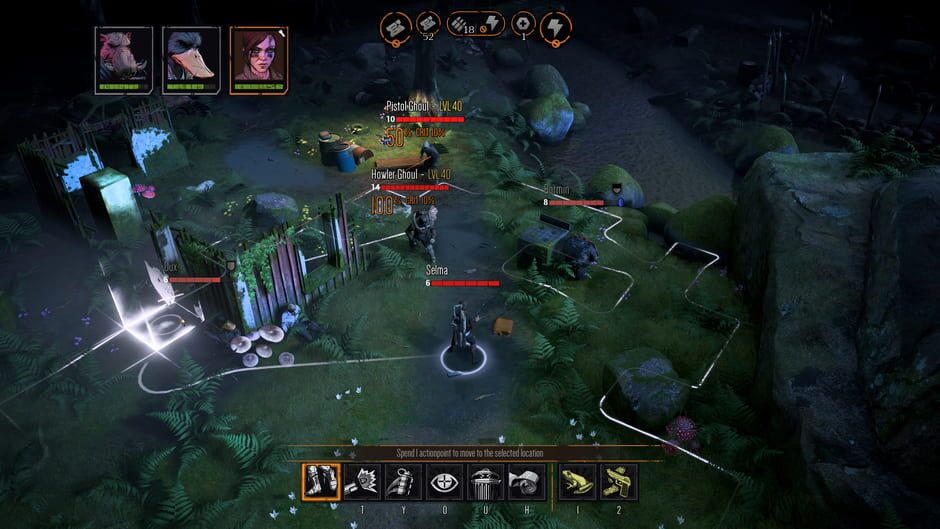 Screenshot from Mutant Year Zero: Road to Eden