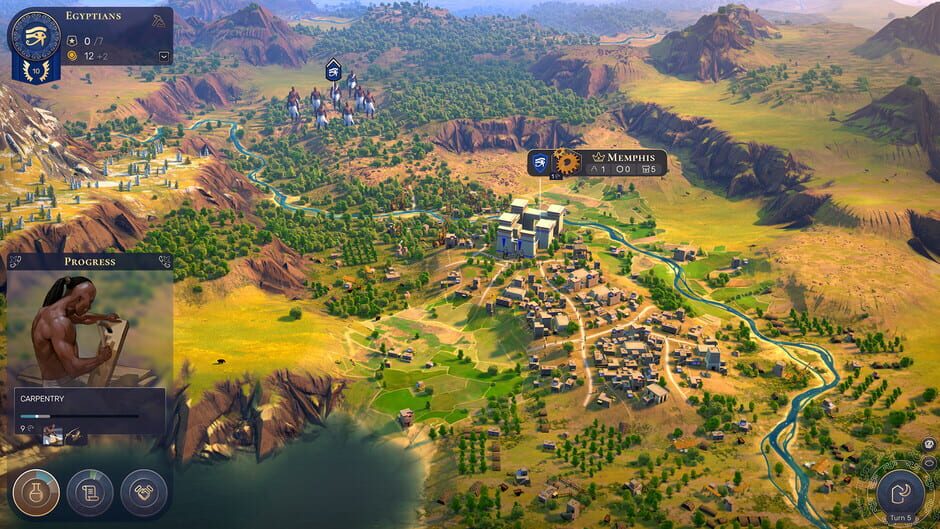 Screenshot from Humankind