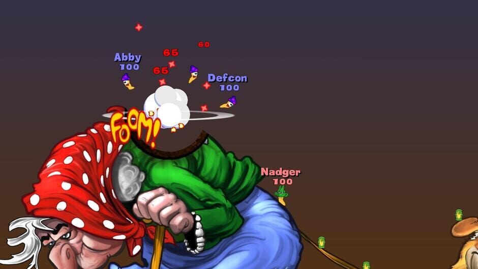 Screenshot from Worms Reloaded