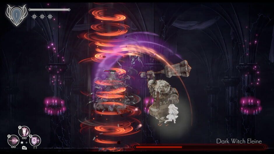Screenshot from Ender Lilies: Quietus of the Knights