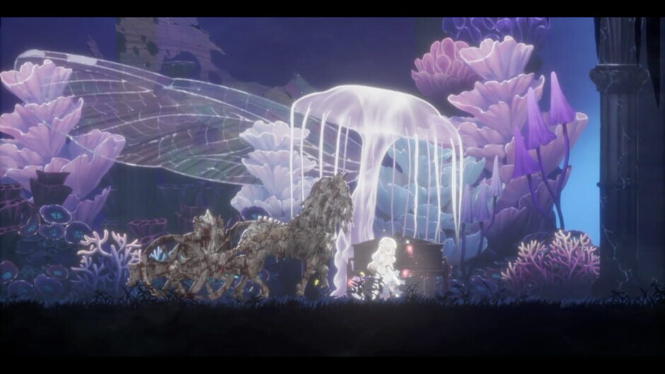 Screenshot from Ender Lilies: Quietus of the Knights