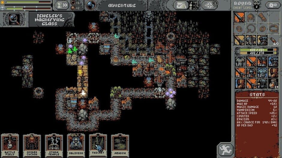 Screenshot from Loop Hero