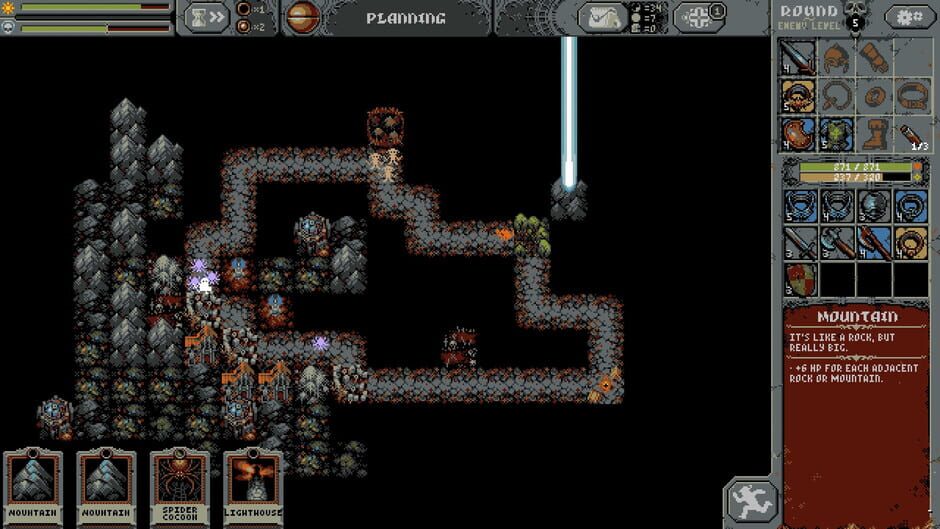 Screenshot from Loop Hero
