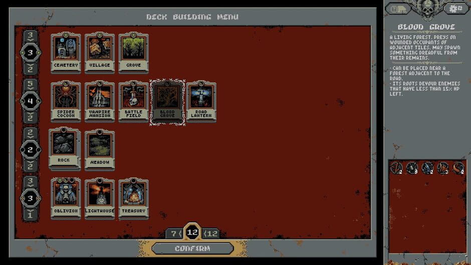 Screenshot from Loop Hero