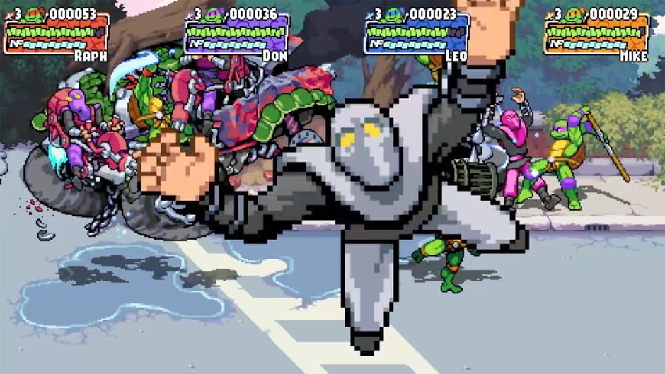 Screenshot from Teenage Mutant Ninja Turtles: Shredder's Revenge