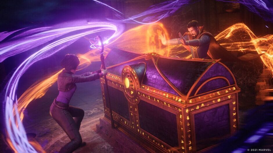Screenshot from Marvel's Midnight Suns