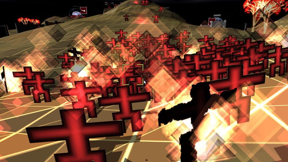 Screenshot from Multiwinia: Survival of the Flattest