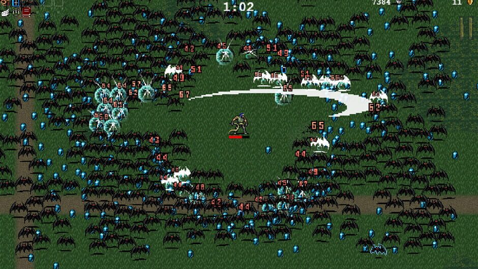 Screenshot from Vampire Survivors