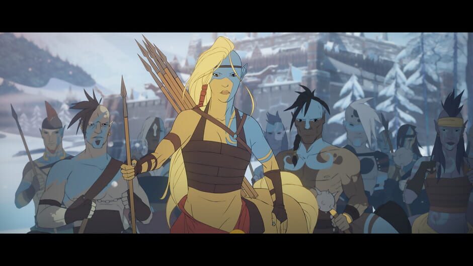 Screenshot from The Banner Saga 2