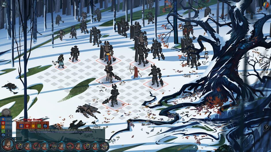 Screenshot from The Banner Saga 2