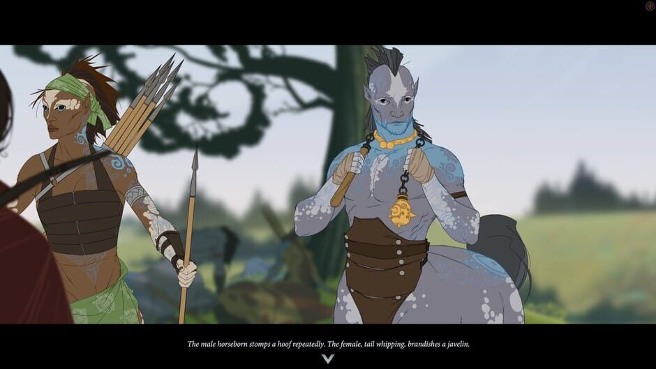Screenshot from The Banner Saga 2