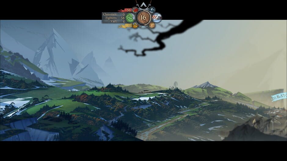 Screenshot from The Banner Saga 2