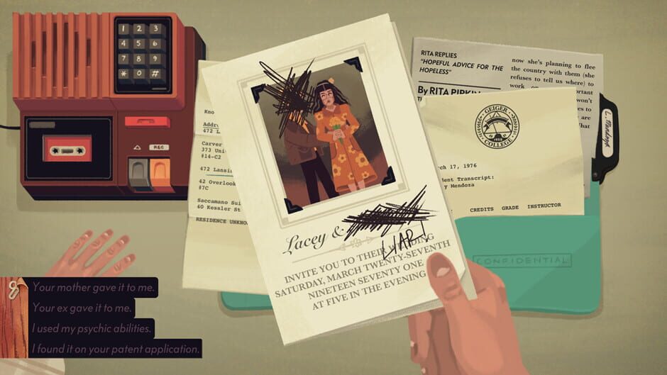 Screenshot from The Low Road