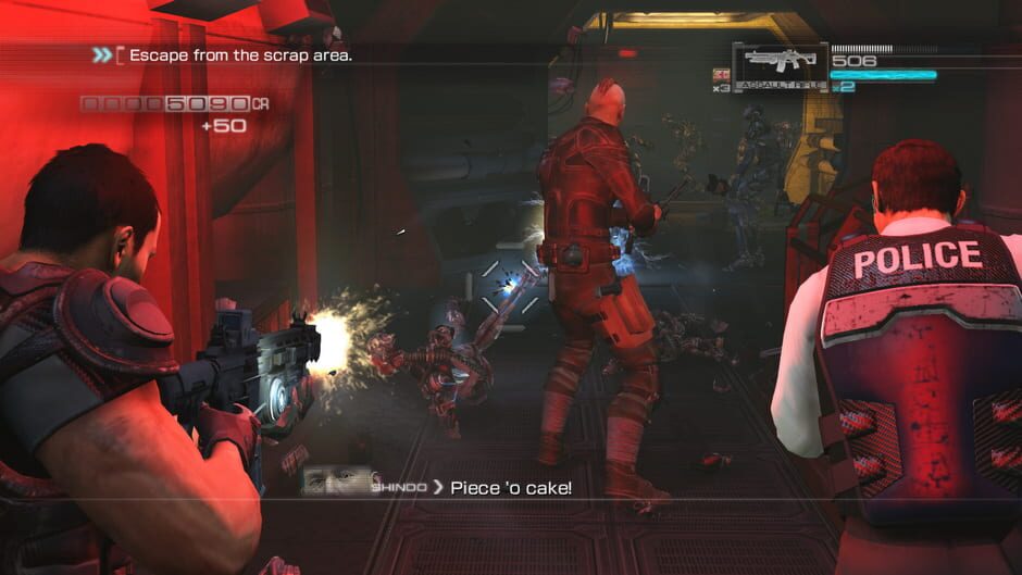 Screenshot from Binary Domain