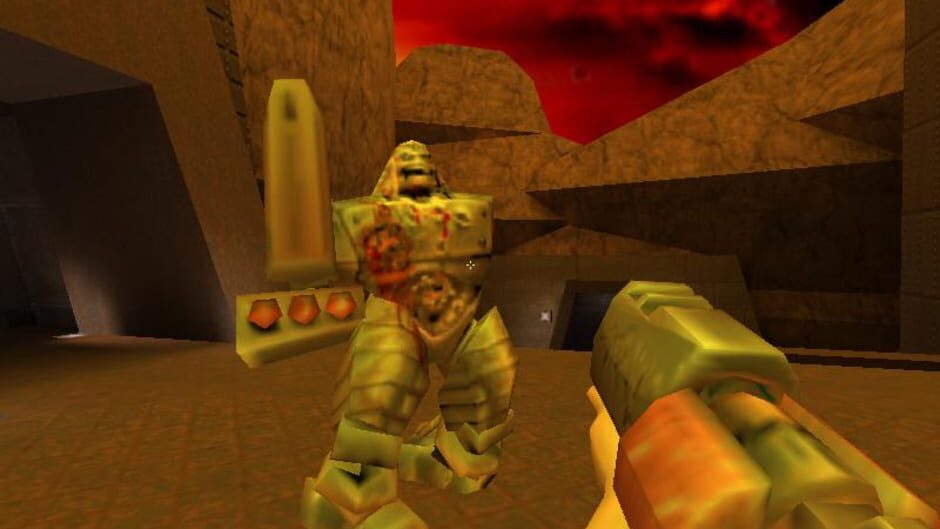 Screenshot from Quake II: Quad Damage