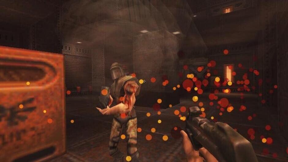 Screenshot from Quake II: Quad Damage