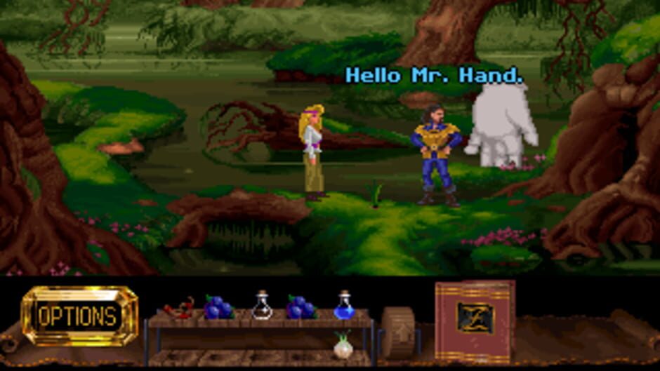 Screenshot from The Legend of Kyrandia 2: The Hand of Fate