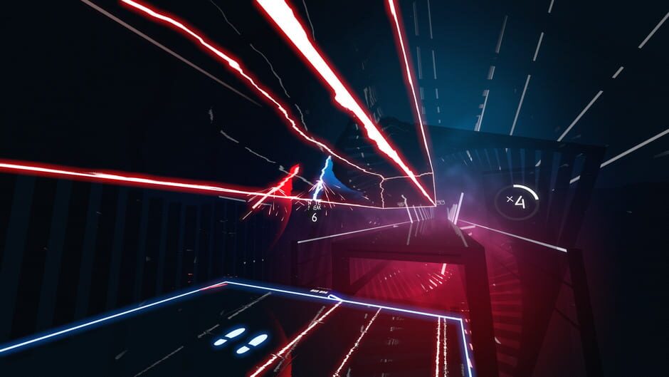 Screenshot from Beat Saber