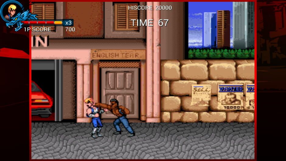 Screenshot from Double Dragon Trilogy
