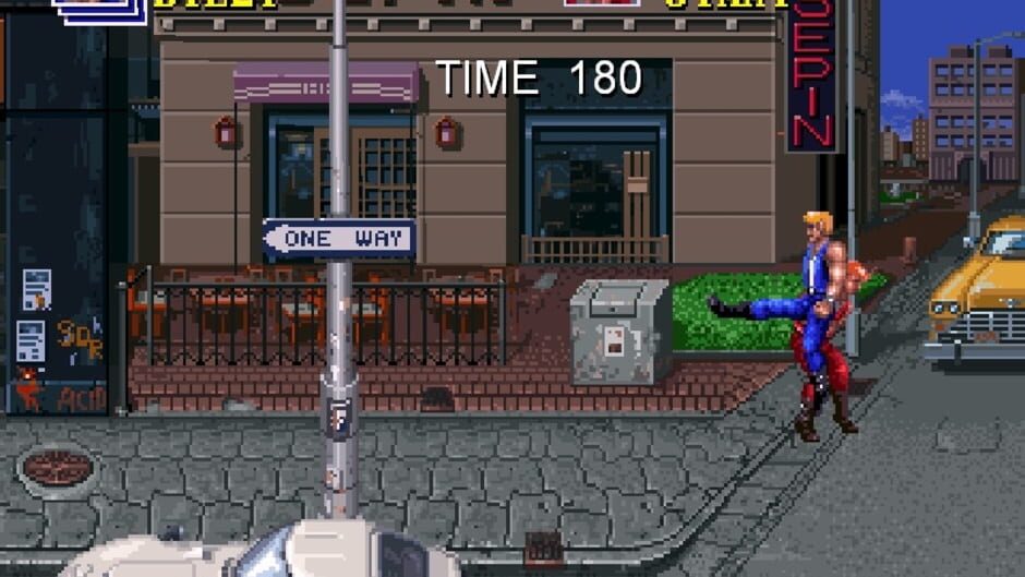 Screenshot from Double Dragon Trilogy