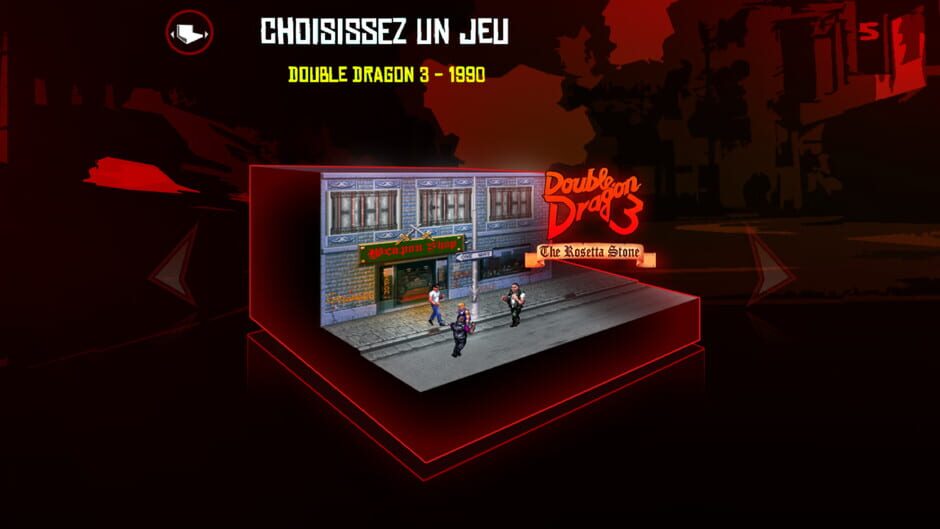 Screenshot from Double Dragon Trilogy