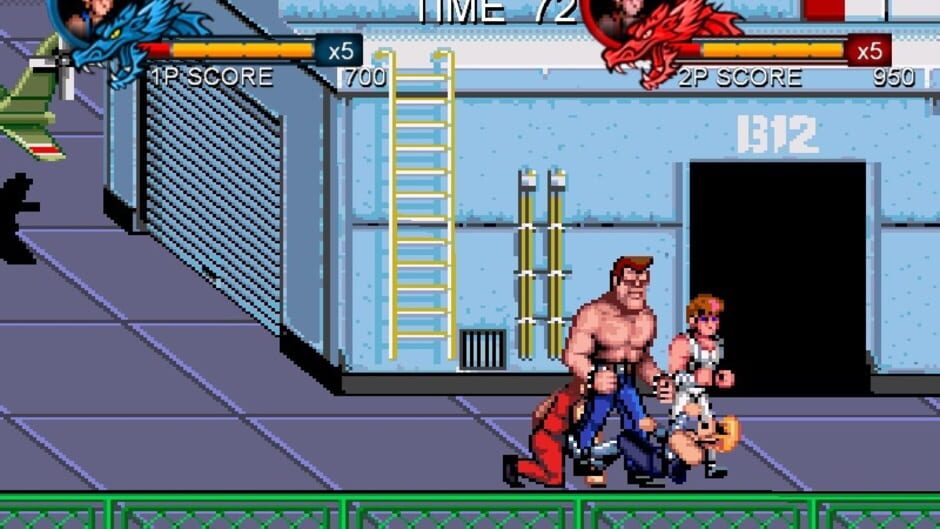 Screenshot from Double Dragon Trilogy