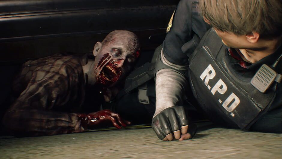 Screenshot from Resident Evil 2